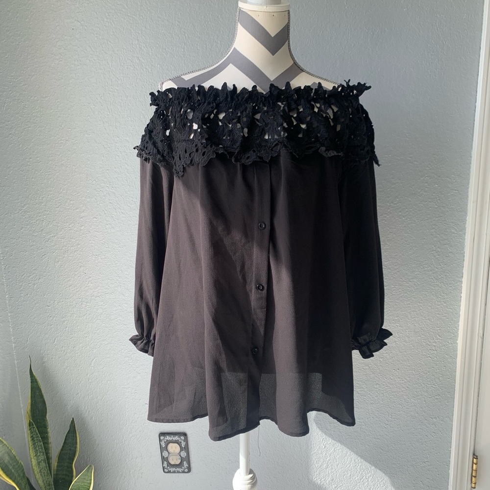 Off the shoulders top